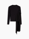 Petal T-shirt Nero donna 8pm - 6