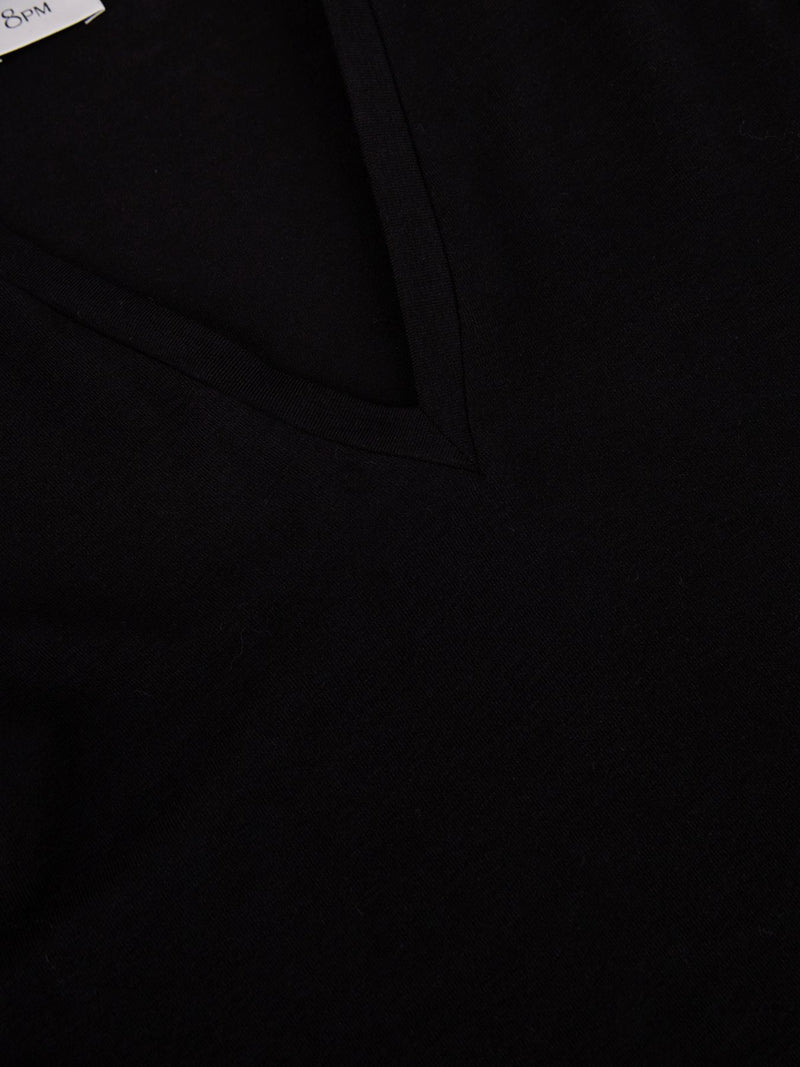 Petal T-shirt Nero donna 8pm - 7