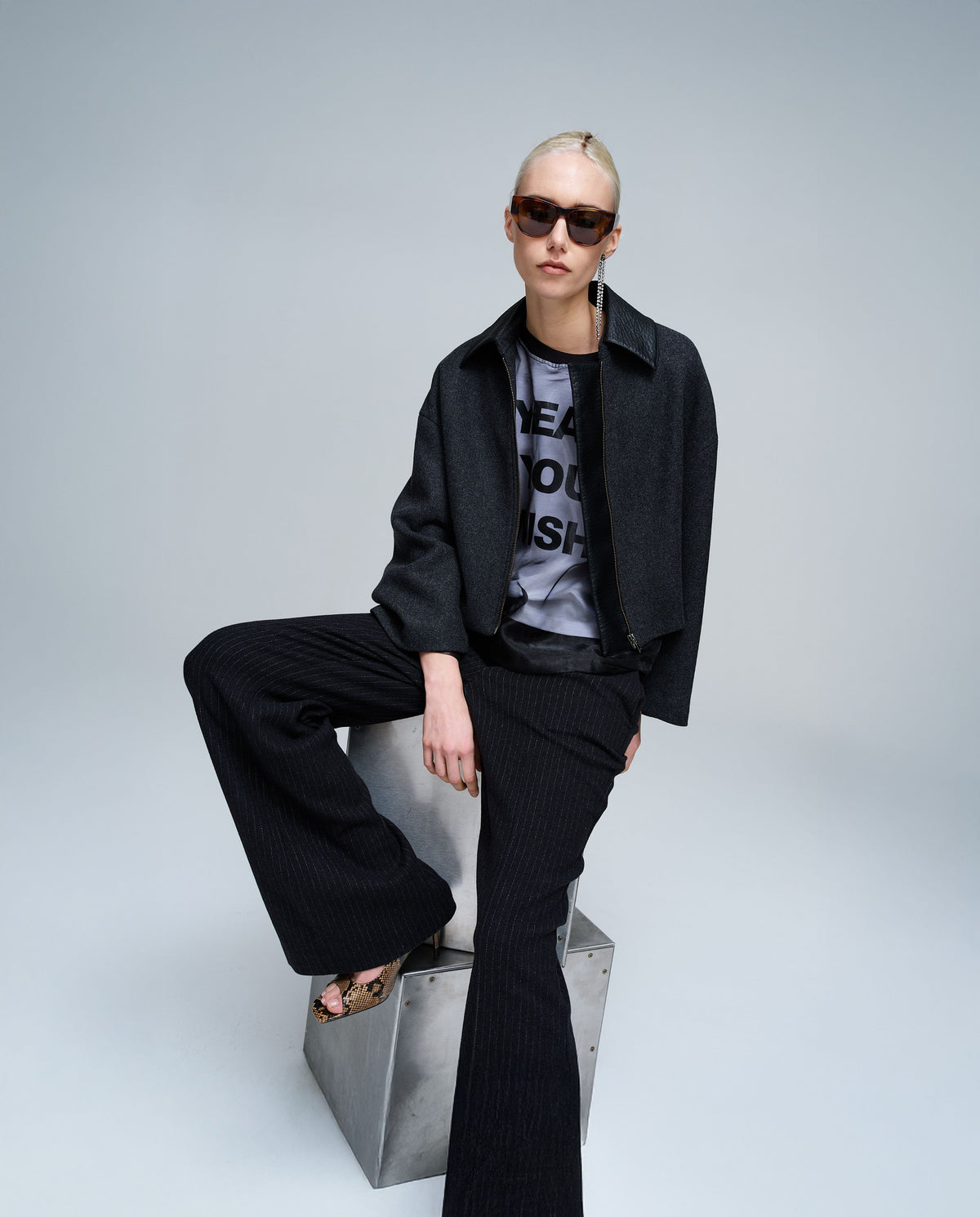 Magnolia Pantalone Nero donna 8pm - 2