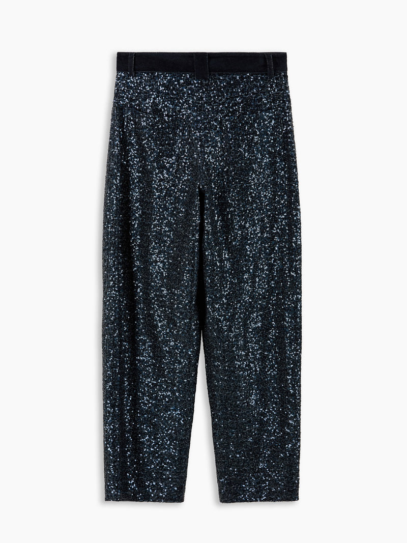Clover Pantalone Blue Navy donna 8pm - 4