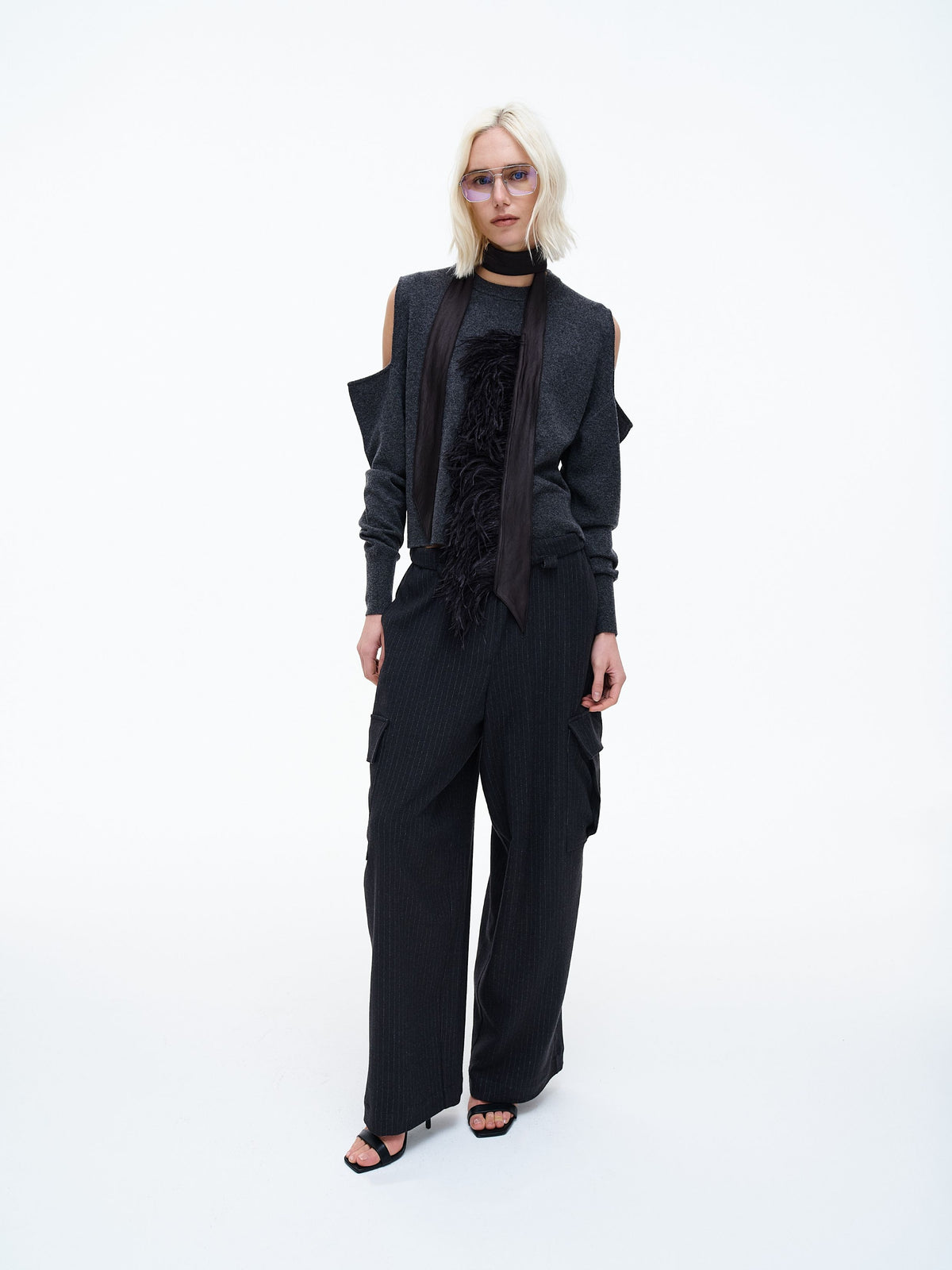 Sage Pantalone Nero women 8pm - 1