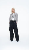 Sage Pantalone Nero women 8pm - 2