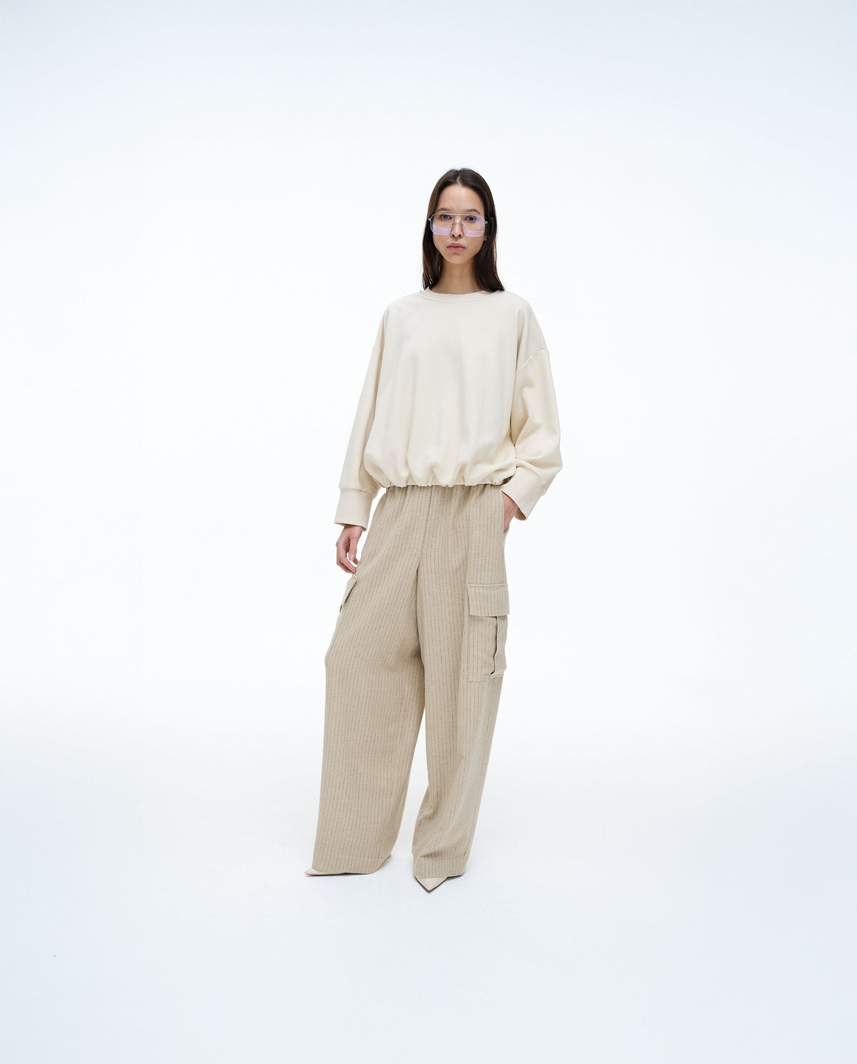 Sage Pantalone Naturale women 8pm - 2
