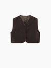 Larch Gilet Off White donna 8pm - 4