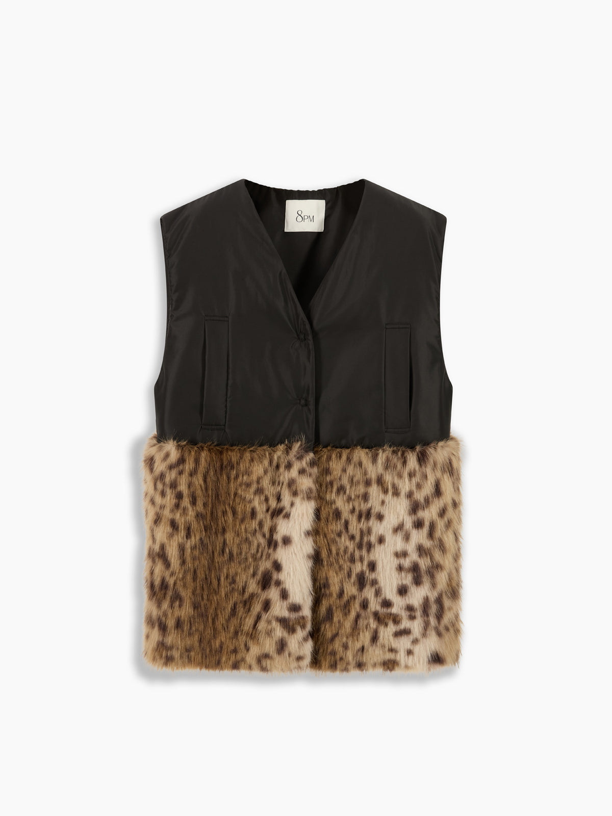 Kiku Gilet Nero donna 8pm - 2
