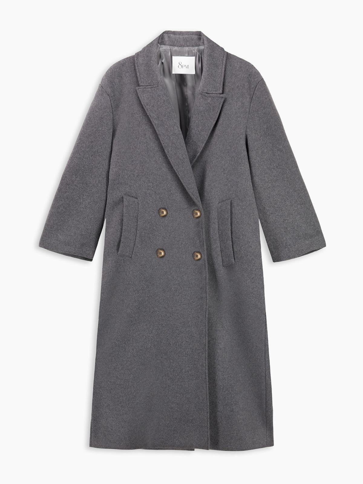 Jobim Cappotto Grigio Mel.med. donna 8pm - 2