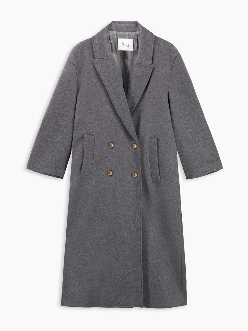 Jobim Cappotto Grigio Mel.med. donna 8pm - 2