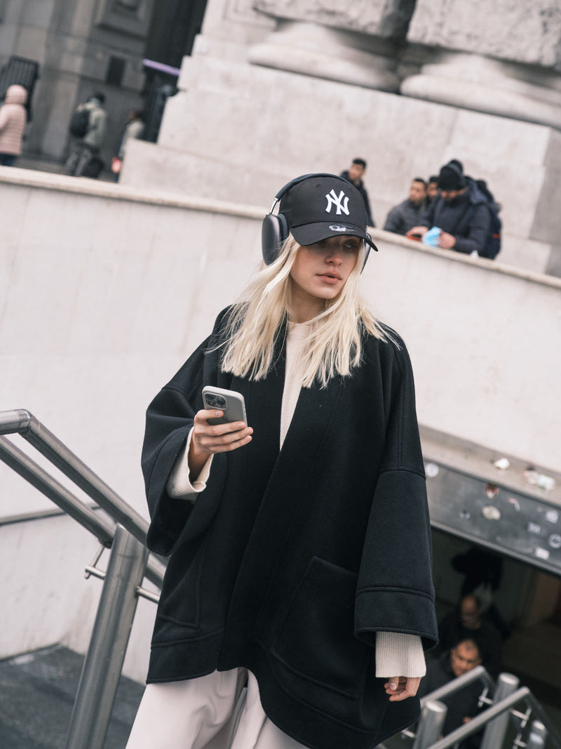 Liberty Cappotto Nero donna 8pm - 2