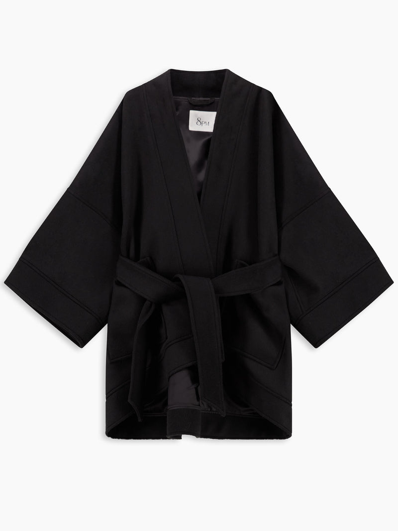 Liberty Cappotto Nero donna 8pm - 3