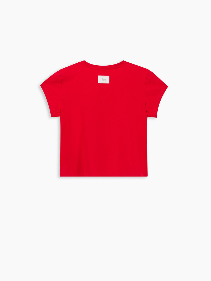 Marconi T-shirt Rosso donna 8pm - 3