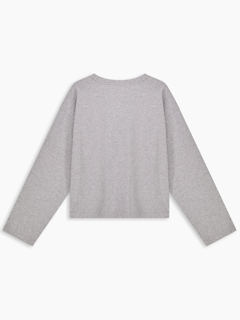 Narita T-shirt Grigio Mel.chia. donna 8pm - 3