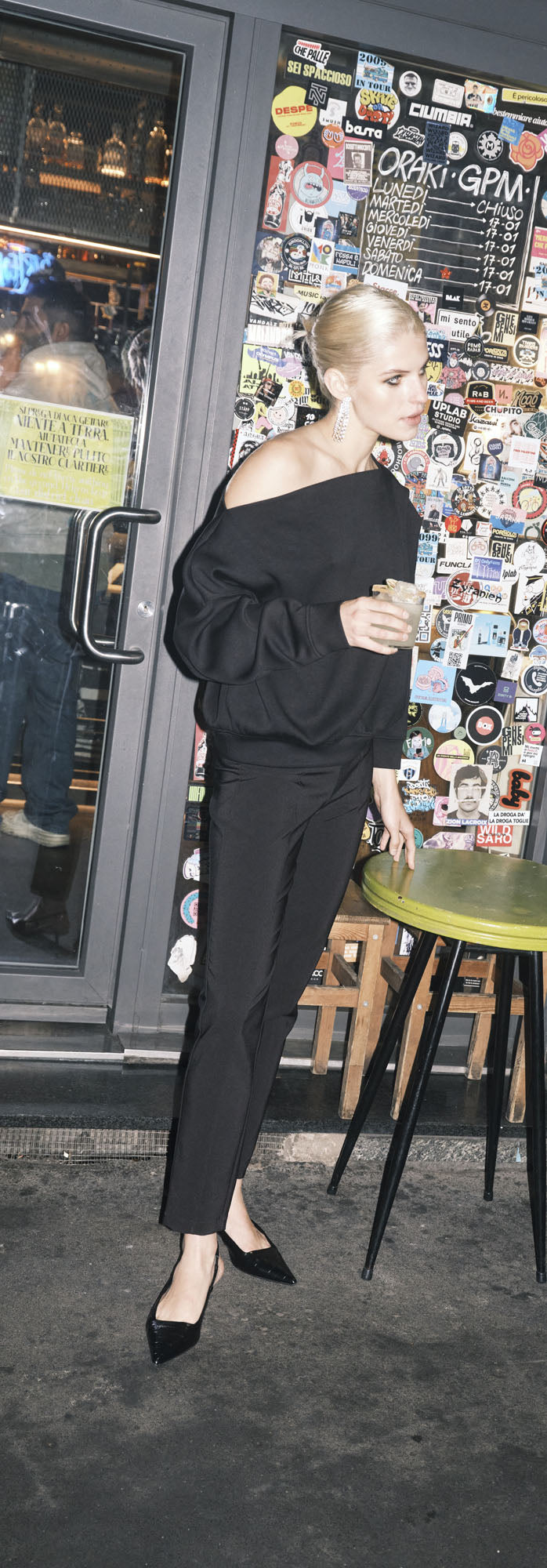 Beauvais Felpa Nero donna 8pm - 4