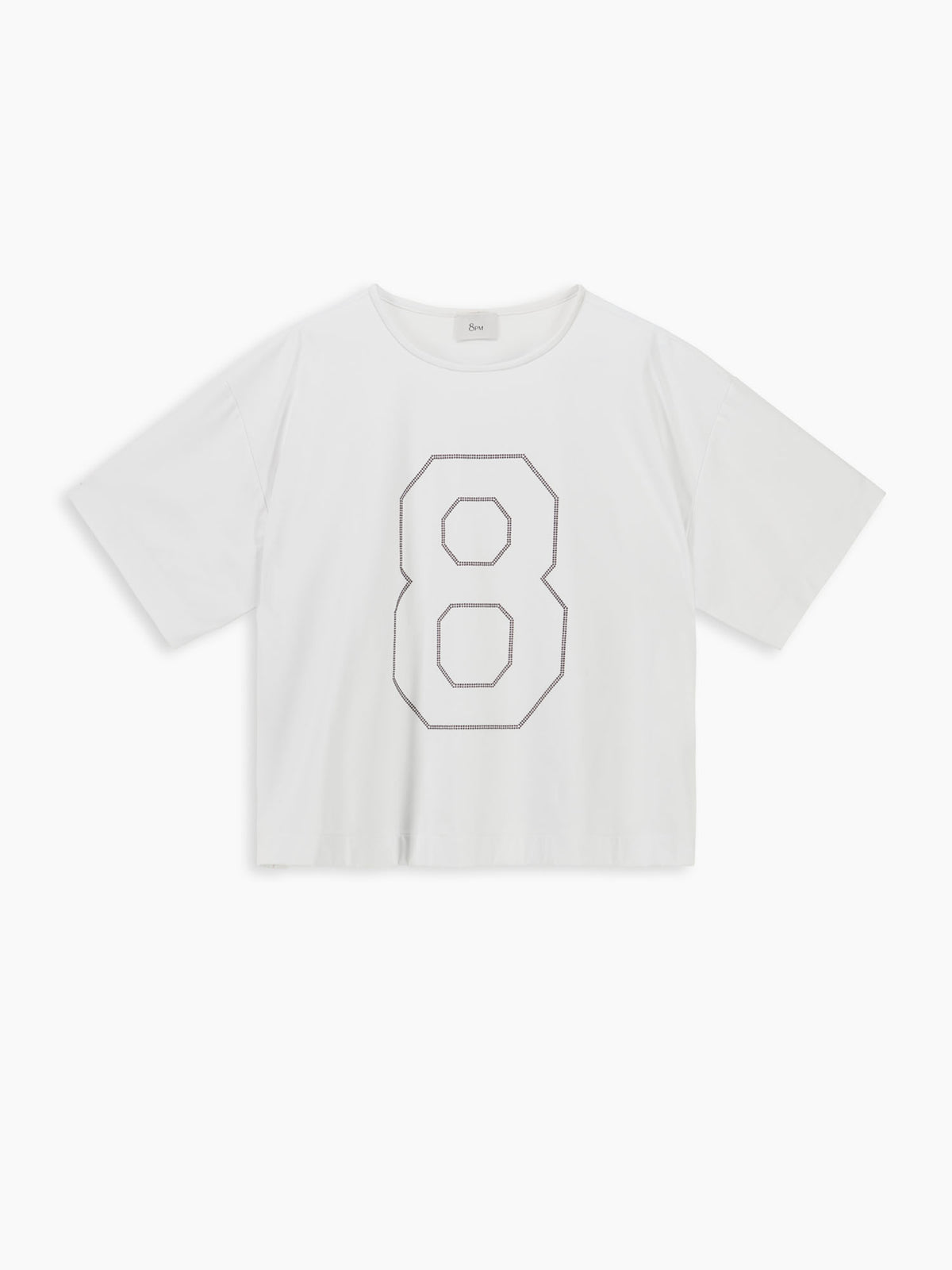 Gatwick T-shirt Bianco Ottico donna 8pm - 2