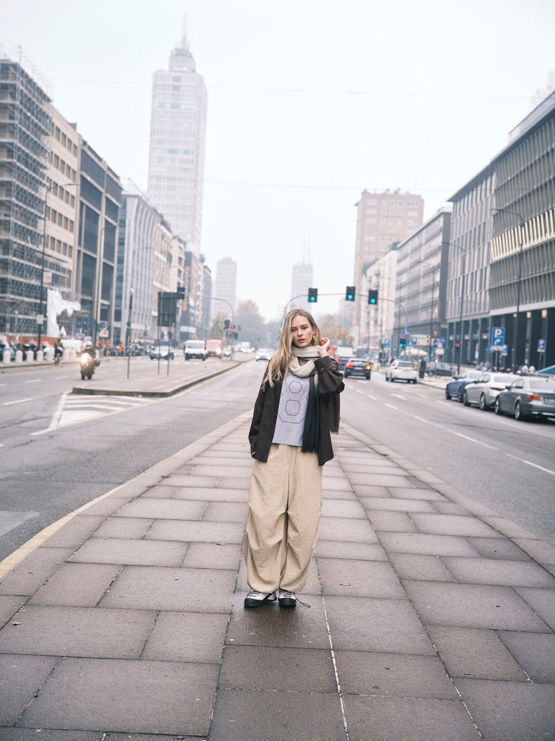 Jackson Pantalone Avana donna 8pm - 2