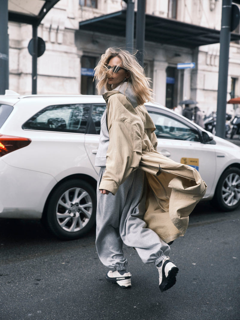 Logan Pantalone Grigio Mel.chia. donna 8pm - 2