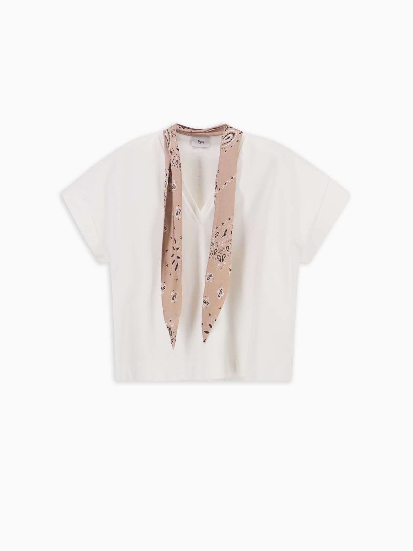 Sirmione Canotta Latte-deserto donna 8pm - 1