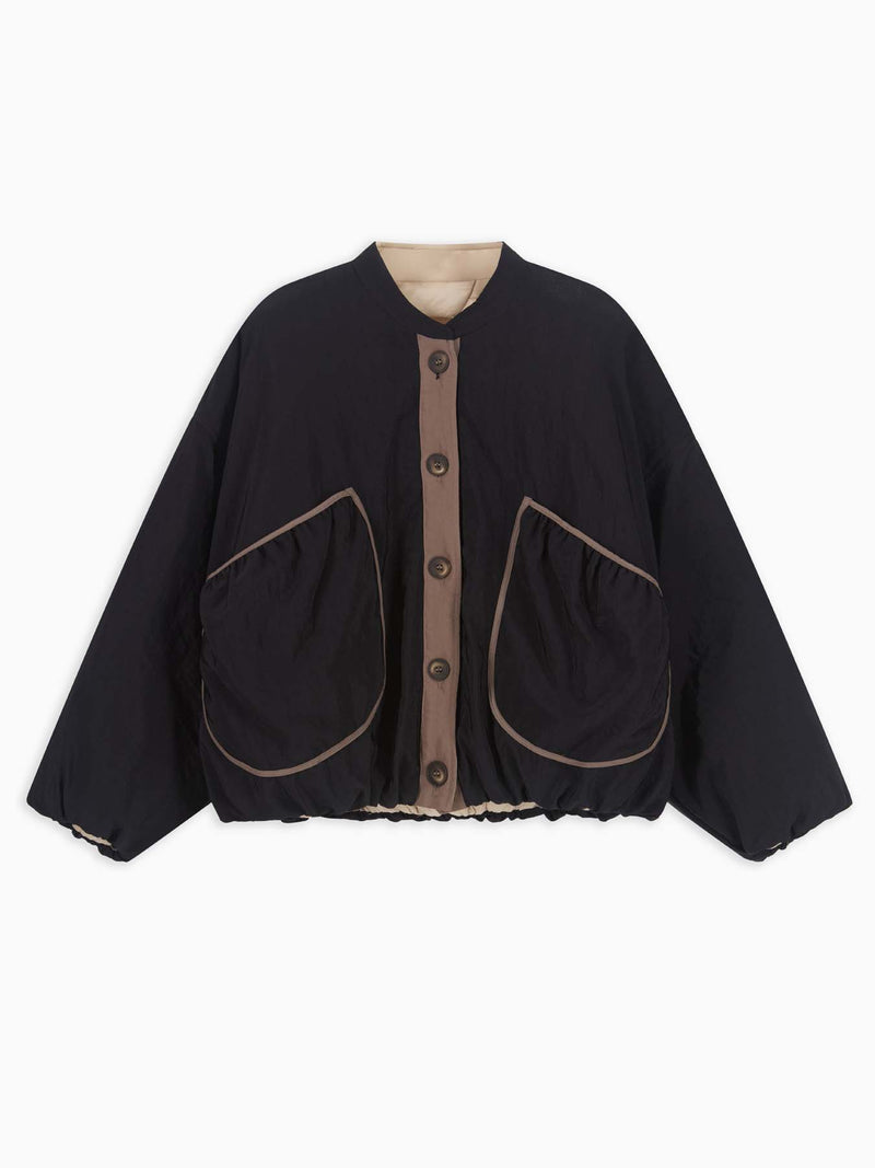 Algarve Bomber Nero donna 8pm - 1