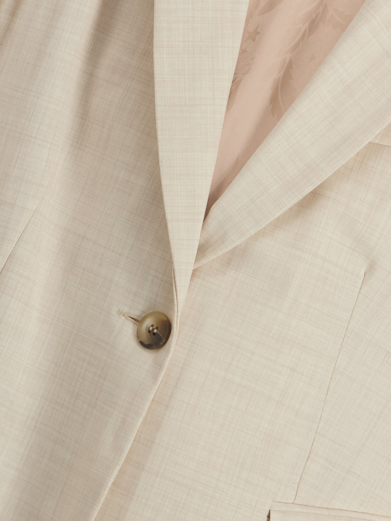 Panarea Giacca Off White Melange donna 8pm - 3