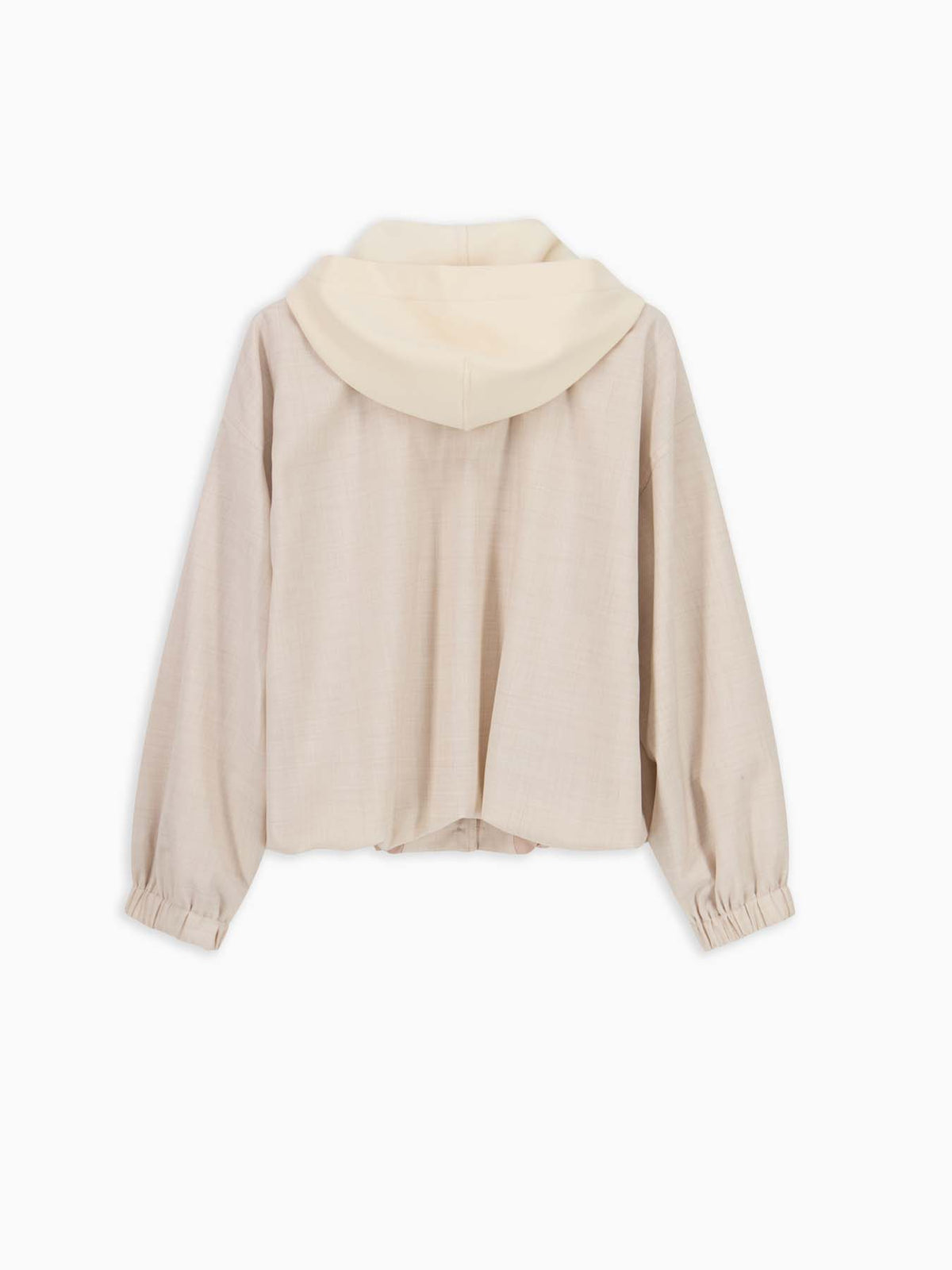 Rapallo Giubbotto Off White Melange donna 8pm - 2