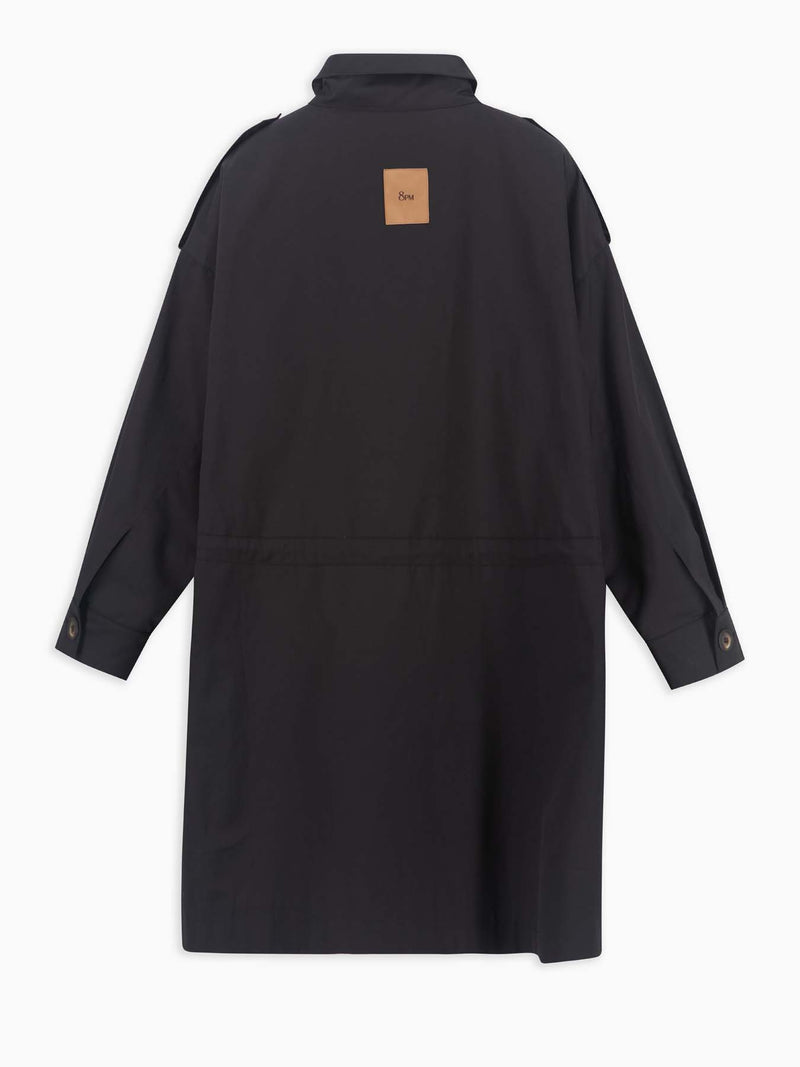 Tulum Parka Nero donna 8pm - 2