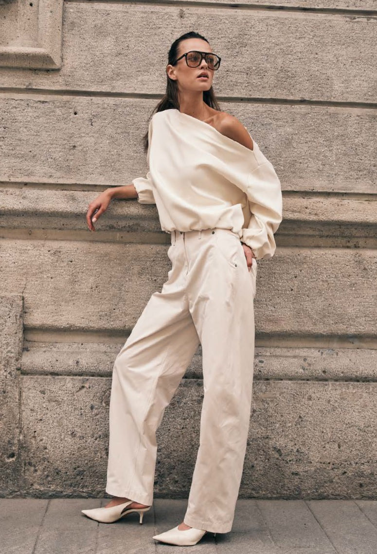 Praiano Pantalone Meringa donna 8pm - 1