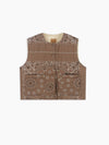 Nizza Gilet Moka donna 8pm - 3