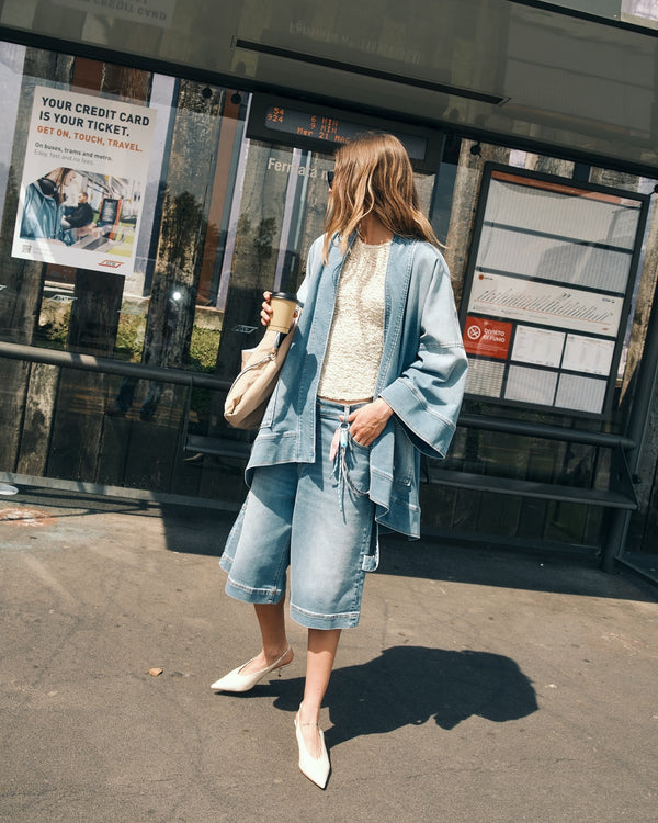 Alghero Giacca Kimono Denim donna 8pm