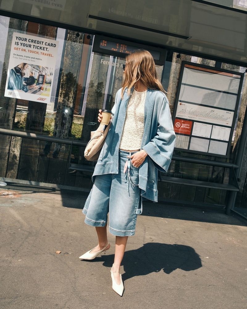 Alghero Giacca Kimono Denim donna 8pm - 1