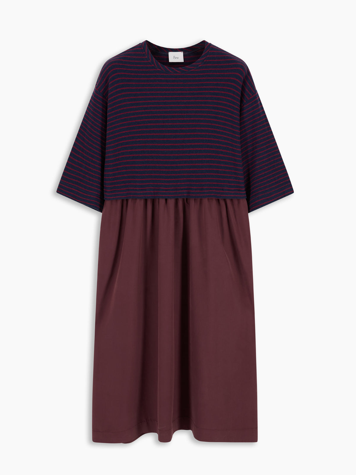 Palm Springs Abito Blu Navy-vino women 8pm - 2