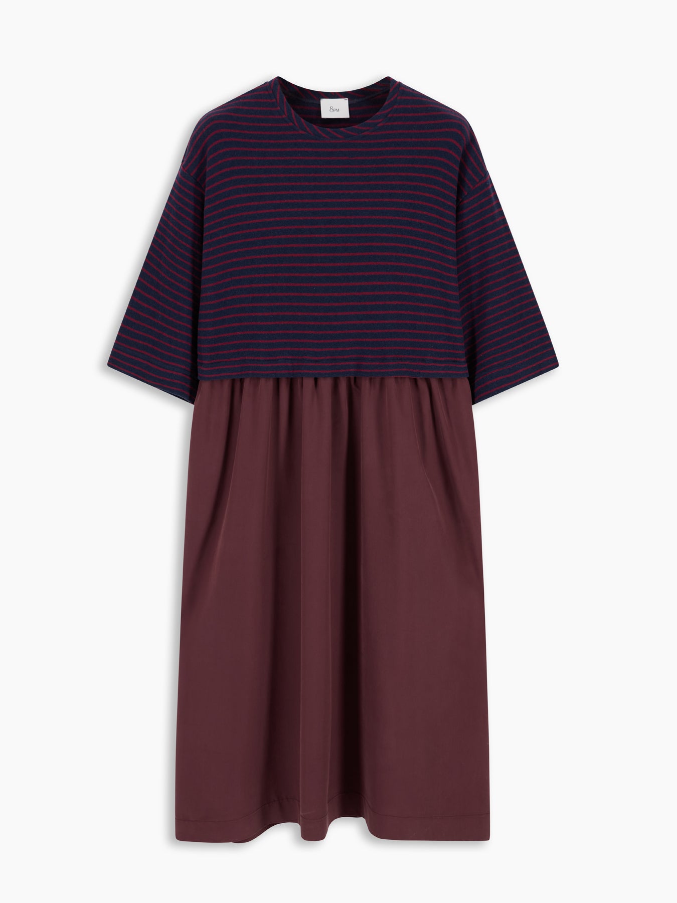 Palm Springs Abito Blu Navy-vino women 8pm - 2