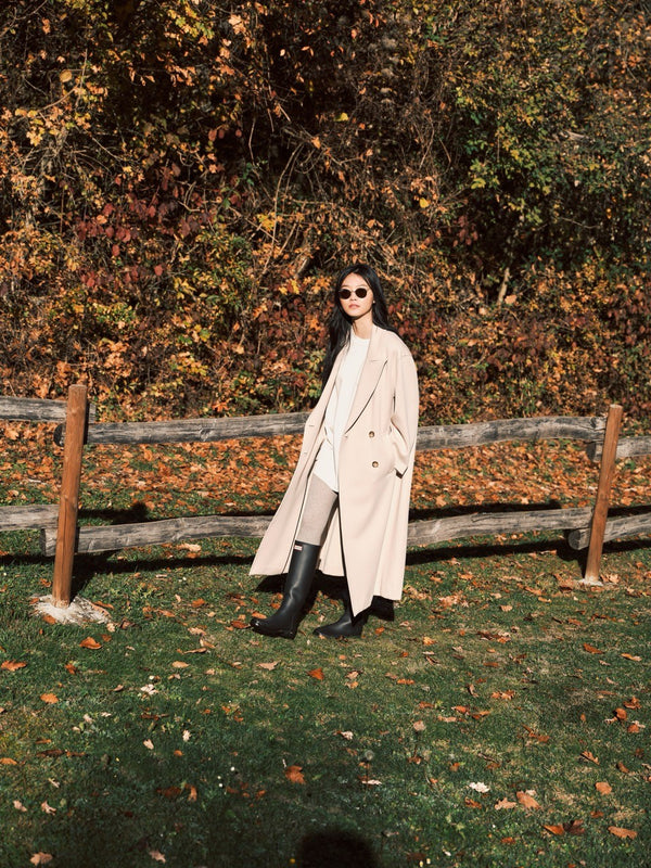 Bayside Cappotto Off White donna 8pm