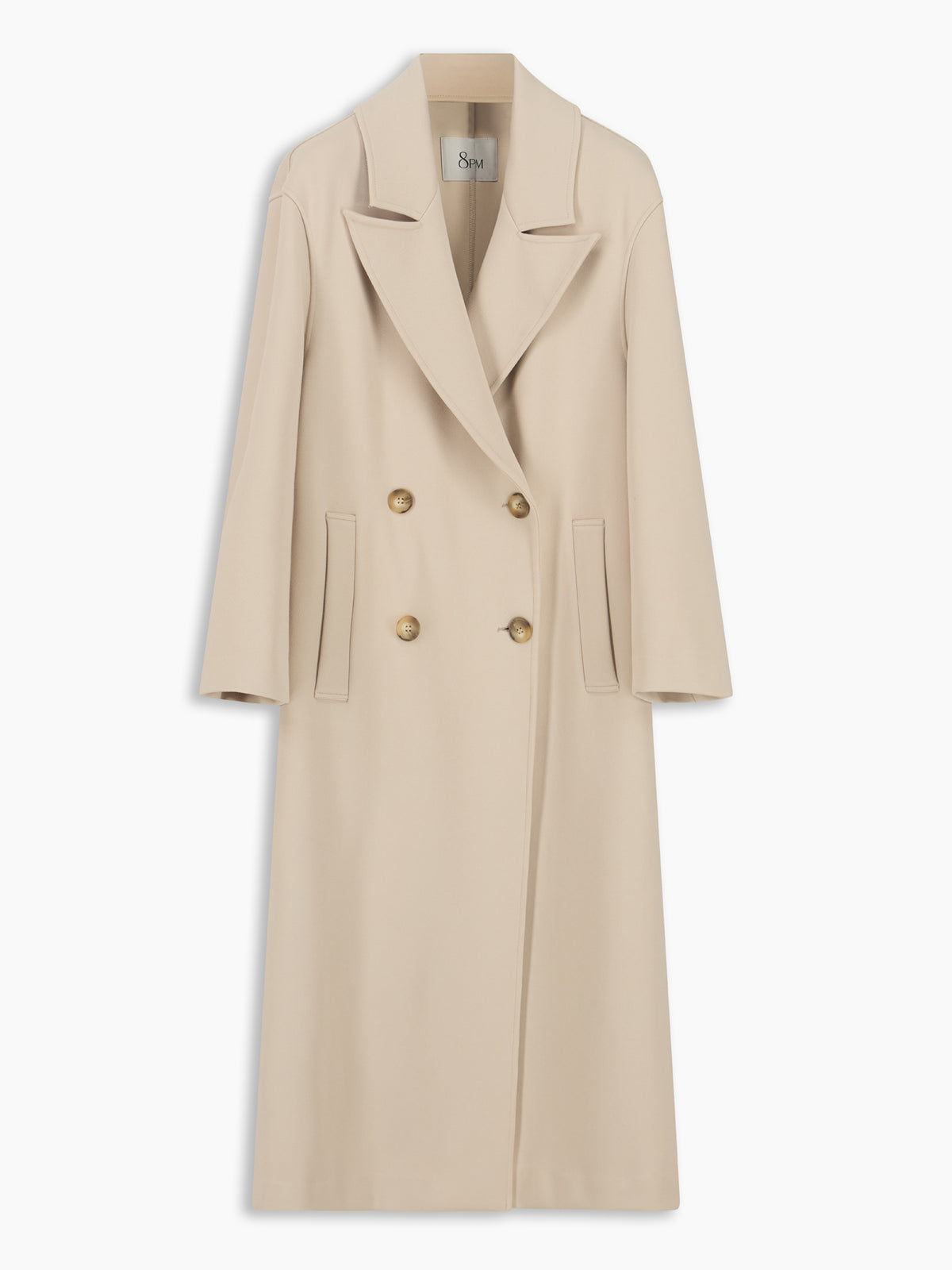 Bayside Cappotto Off White women 8pm - 2