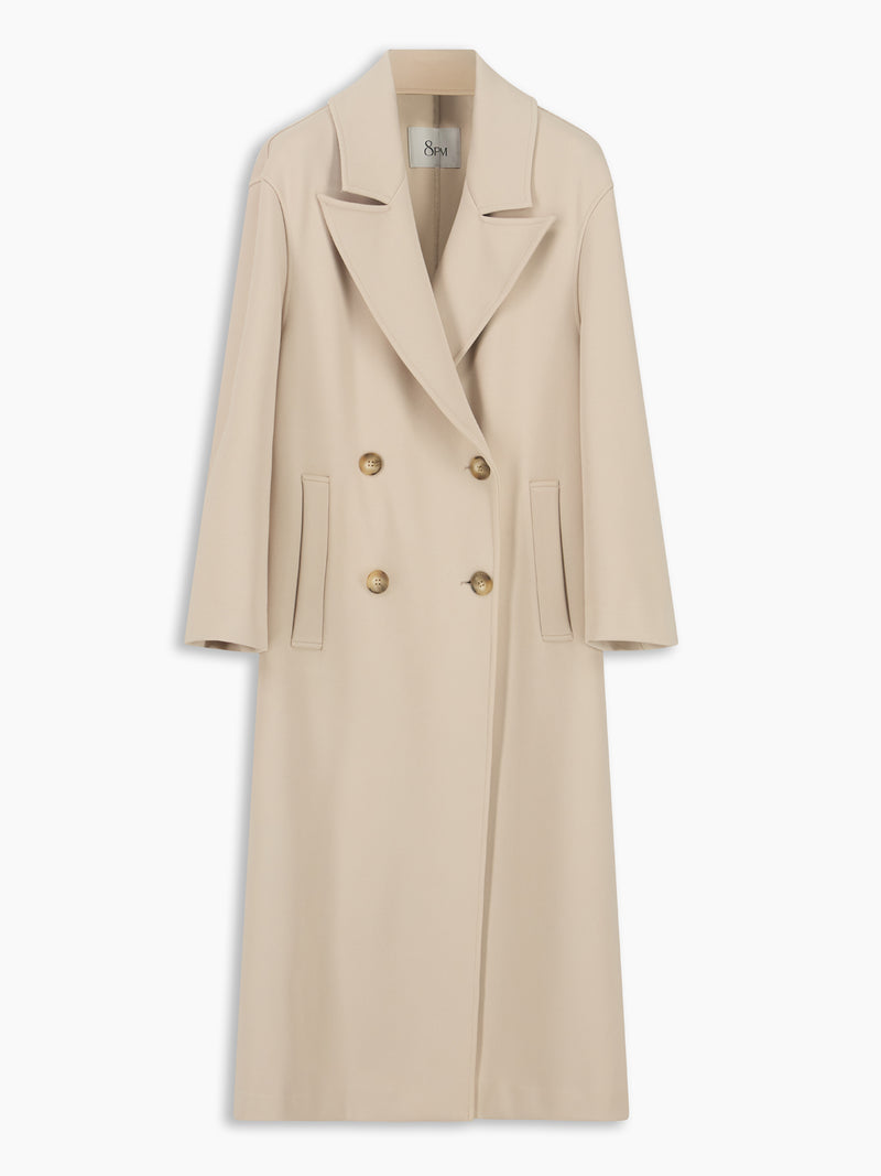 Bayside Cappotto Off White women 8pm - 2
