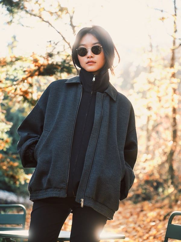 Arrowhead Bomber Grigio Mel. Scuro donna 8pm