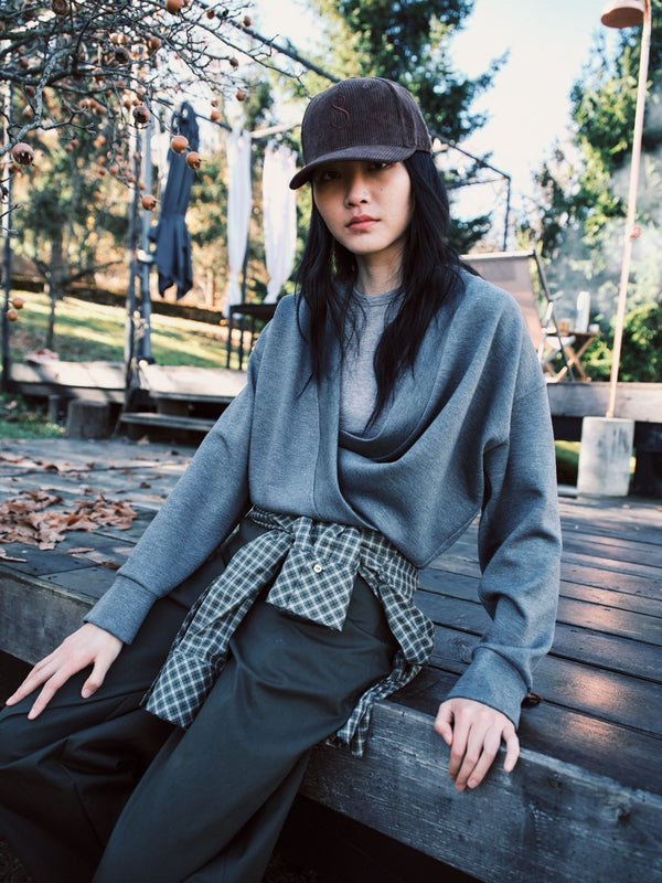 Exeter Cardigan Grigio Mel.med. donna 8pm