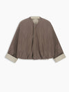 Sugarbush Bomber Off White-moka women 8pm - 3