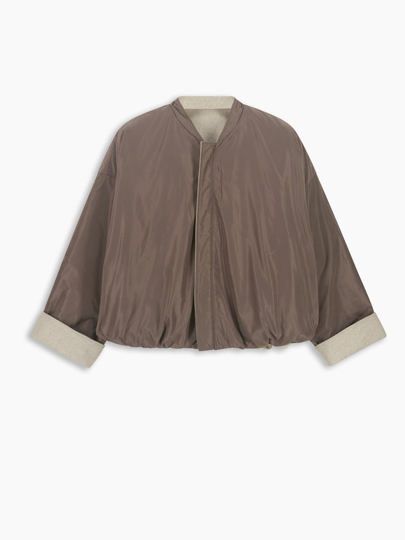 Sugarbush Bomber Off White-moka women 8pm - 3