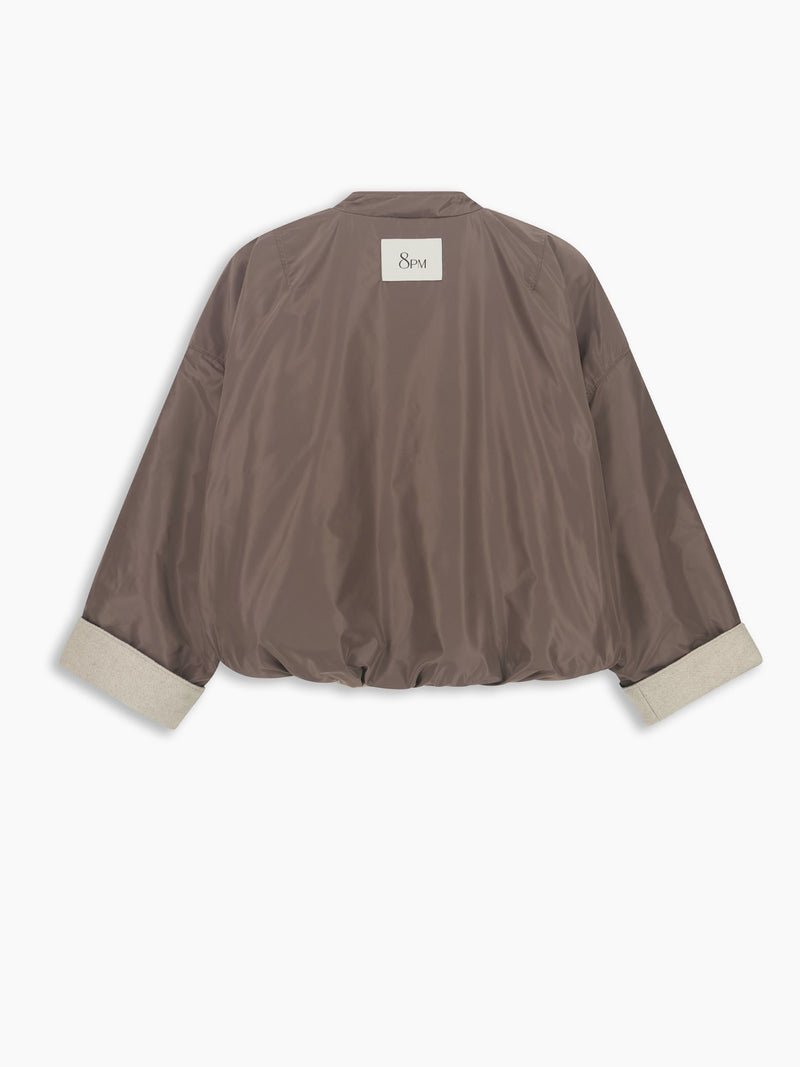Sugarbush Bomber Off White-moka women 8pm - 5