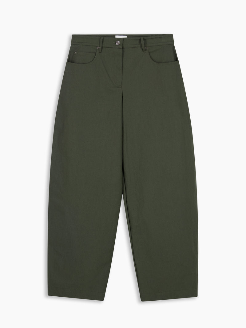 Portland Pantalone Verde Loden women 8pm - 1